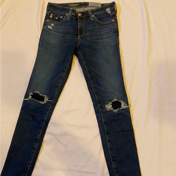 AG The Legging Ankle super skinny jeans size 26 Adriano Goldschmied - Picture 15 of 16